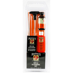 Hoppes Rifle Cleaning Kit w/Aluminum Rod Includes Knob/Slotted Ends U22B