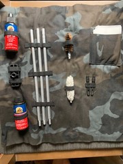 Outers Camo Canvas Gun Cleaning Tool Roll