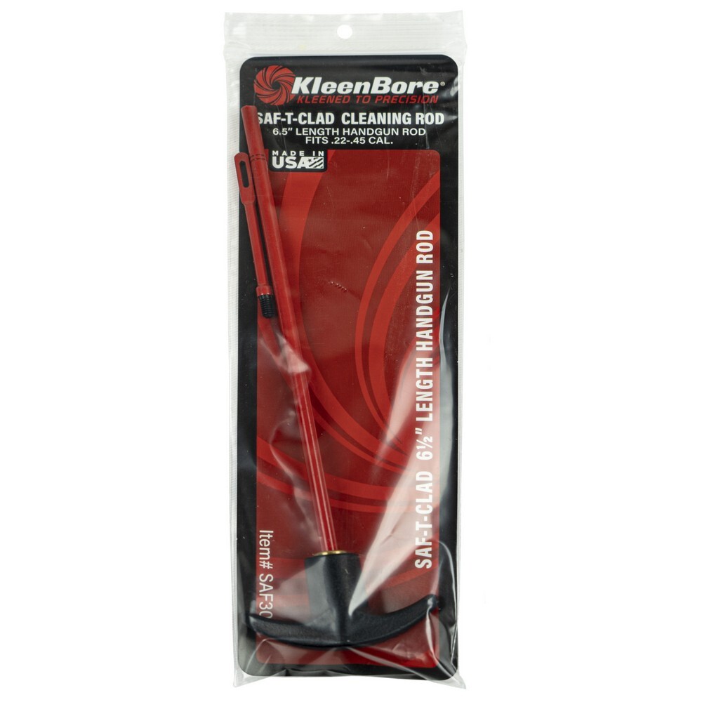 Kleen-Bore 6.5″ Handgun Rod Gun Cleaning Set for .22.45 Firearms Long – SAF302