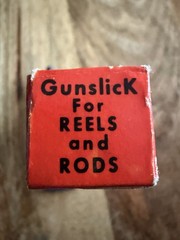 Vintage Gunslick The Sportsman’s Lubricant. Full Tube in Original Box