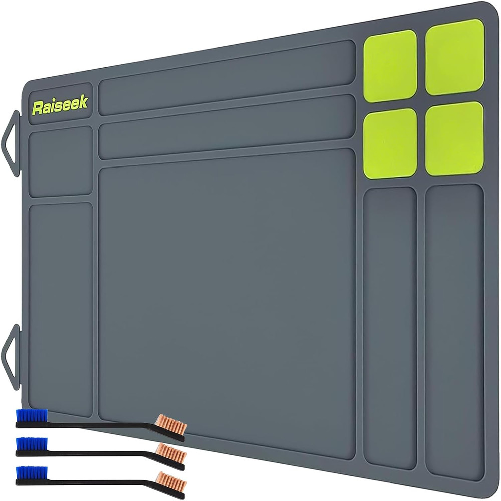 Cleaning Mat, Pistol Gun Maintenance Mat,Anti-Slip Rubberized Repair Mat 15.9″ X