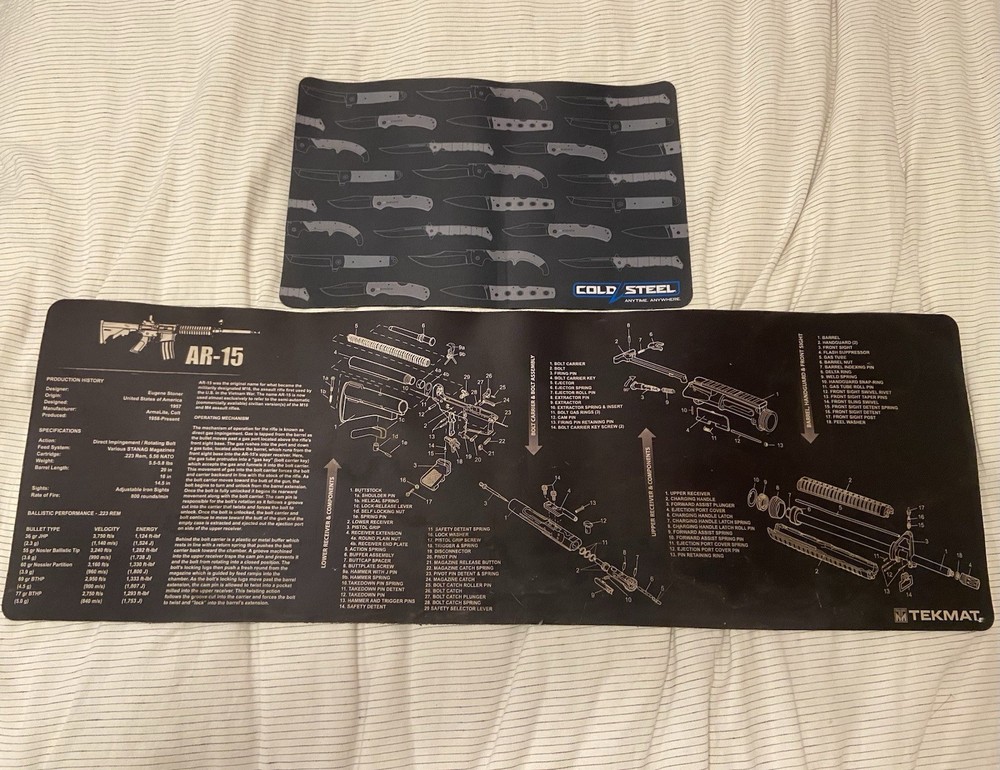 Gun And Knife Cleaning Mats