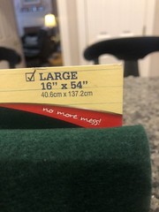 Drymate Gun Cleaning Pad Mat Traditional Green, Shotgun Rifle 16×54