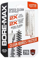 Real Avid AVBMSET9MM Bore-Max Speed Clean Upgrade Set 9mm Nickle Plated B