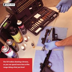 Gun Cleaning Kit for Handguns Shotguns Rifles l Works for Calibers .17- .50 Cal
