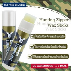 Hunting Zipper Wax Sticks Portable Snap Lubricant Sticks Camouflage Snap Stick Z