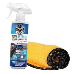 Total Interior Cleaner & Protectant 16 oz with Professional Grade Microfiber