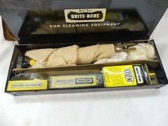 Vintage Mill Run Brite-Bore Gun Cleaning Equipment in Original Box