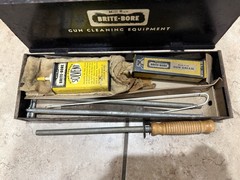 Brite-Bore Vintage Gun Cleaning Kit, Metal Case