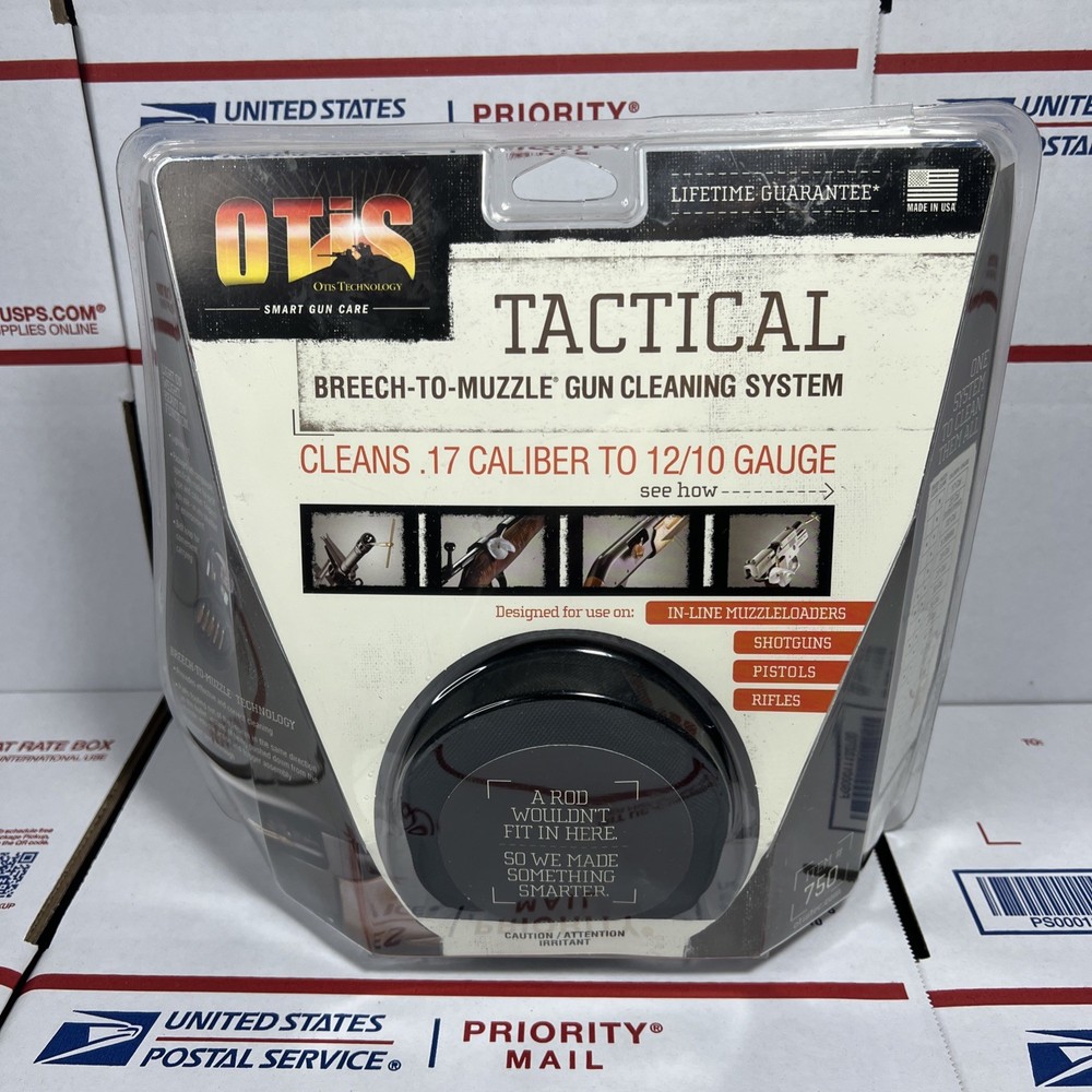Otis Technology Universal .17 Cal – 12 Ga gun Cleaning Kit – NEW – SAME DAY SHIP
