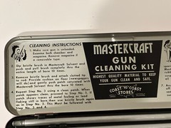 Vintage Coast To Coast Master Craft Shotgun Cleaning Kit 12 Gauge ~ Near Mint!