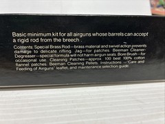 Vintage BEEMAN BASIC AIRGUN CLEANING KIT cat. no. 9074 (S1-3 Q6028