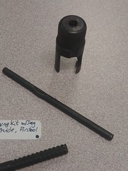 Cleaning Kit Container, Bore Guide, Jag, And Pin Tool For 7.62x39mm Rifles