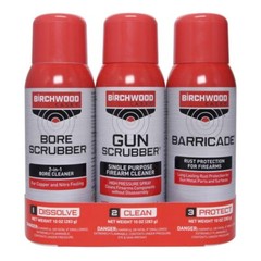 Birchwood Casey 1 2 3 Gun Cleaning Kit Bore Scrubber Gun Scrubber Barricade
