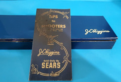 Vintage J.C. Higgins Gun Cleaning Kit with Tip to Shooters Booklet