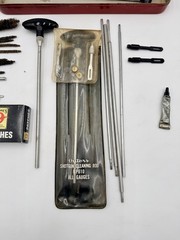 VTG 2 Lot Outers Riffle Kit 477 And Shotgun Cleaning Rod BP610 Kit & More Mixed