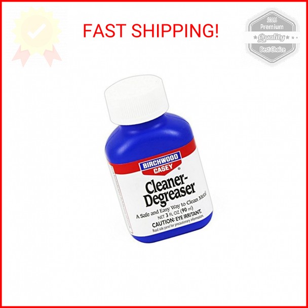 Birchwood Casey Fast-Acting Easy-to-Use Cleaner-Degreaser for Gun Cleaning and M