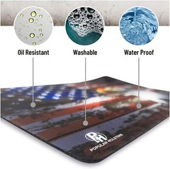 Gun Cleaning Mat by PH -Measures 11″ x 17″ 0.3mm Thick | Oil & Solvent Resistant