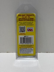 PRO SHOT MP17 BRASS CORE PURE MOP .17/.177 CAL CLEANING BRUSH (P32011449)