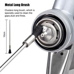 17pcs Multi-Purpose Spray Gun Cleaning Kit,Nylon Brushes Paint Gun Cleaning…