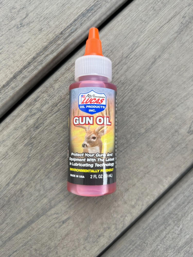 New Lucas Oil Gun Oil 2oz