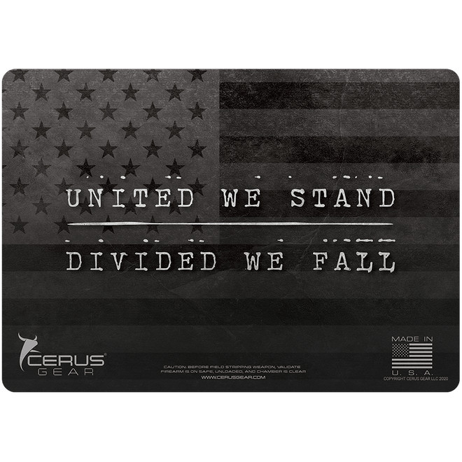 United We Stand Handgun Gun Cleaning Mat Cerus Gear