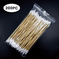 Gun Cleaning Swabs Double-Ended 6″ Pointed Tip Cotton Firearm Cleaning Q-Tips
