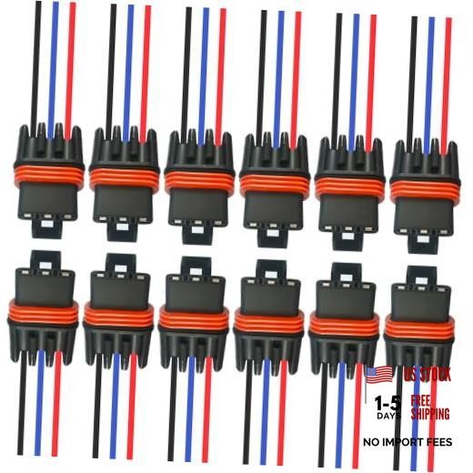 PCS Polaris Pulse Bar Pigtail Connector Kit – Universal Plug-and-Play 12