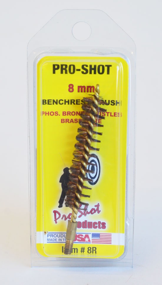 Pro-Shot 8mm Benchrest Bore Brush #8R