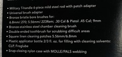 Brigade Rifle Cleaning Kit “GREAT KIT TO HAVE IN THE TRUCK FOR EMERGENCY”
