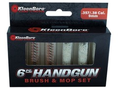 KleenBore 6 Piece Bore Brush and Mop Set 9mm