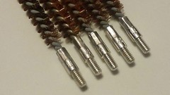 Five Bore Cleaning Brushes for .30 Caliber Guns .308 30-06 Cal 7.62 30-30
