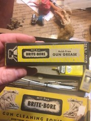 Vintage Mill Run Brite- Bore Gun Cleaning Equipment