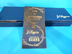Vintage J.C. Higgins Gun Cleaning Kit with Tip to Shooters Booklet