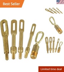 Lightweight Solid Brass Slotted Tip Jags – Essential for Firearm Maintenance