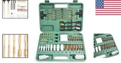 Complete Cleaning Set for Rifles, Pistols & Shotguns – Elite Brass and Brushes