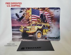 GUN CLEANING Mat Waterproof Scratch & Fade Proof Cleaning Cloth PRESIDENT TRUMP