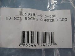NOP of 4–50 cal. Copper Bore Brushes-Ratchet Base-U.S. Military-See Note