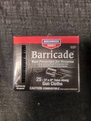 BIRCHWOOD CASEY Barricade Gun Rust Protection Take-Along Cloths | Effective for