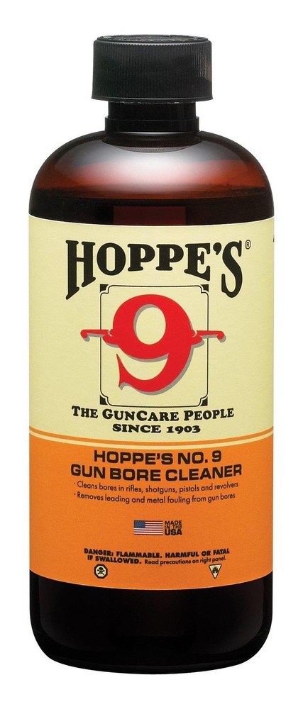 Hoppe’s No. 9 Gun Bore Cleaning Solvent, 1-Quart Bottle