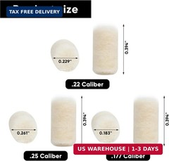 Cleaning Cotton Wool Felt Airgun Cleaning Pellets for Maintenance .22.177.25 Cal