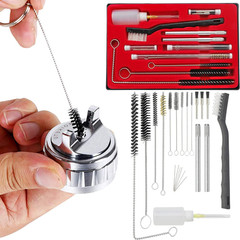 Professional 23 Pcs Set Cleaning Kit for Cleaning Spray Guns, Suction, Gravity,