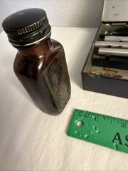 JC Higgins Vintage Wood Shotgun Cleaning Kit with Tube Of 1940’s Gunslick