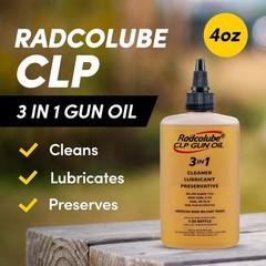 3-In-1 CLP Gun Oil, Lubricates & Preserves All Types of Firearms, Military-Grade
