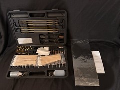 iunio Gun Cleaning Kit Universal Gun Cleaning All Caliber with Mat and Carryi…