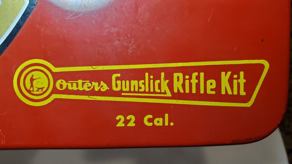 Vintage Outers Gunslick 22 Cal. Rifle Gun Cleaning Kit – Non Original Kit