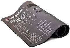Gun Cleaning Mat for use with Sig Sauer P365, Black Waterproof Scratch proof