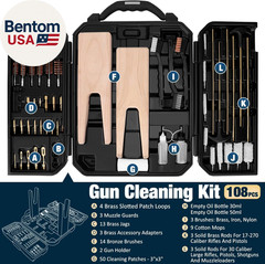Universal Gun Cleaning Kit for All Caliber Compatible with Pistol Rifle Handgun
