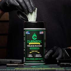 Field & Range Saturated Gun Cleaning Wipes | Multi-Purpose [CLP] Gun Cleaner,…