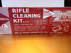 Vintage Outers .22 Rifle Cleaning Kit – Original Box, Gun Care Collectible